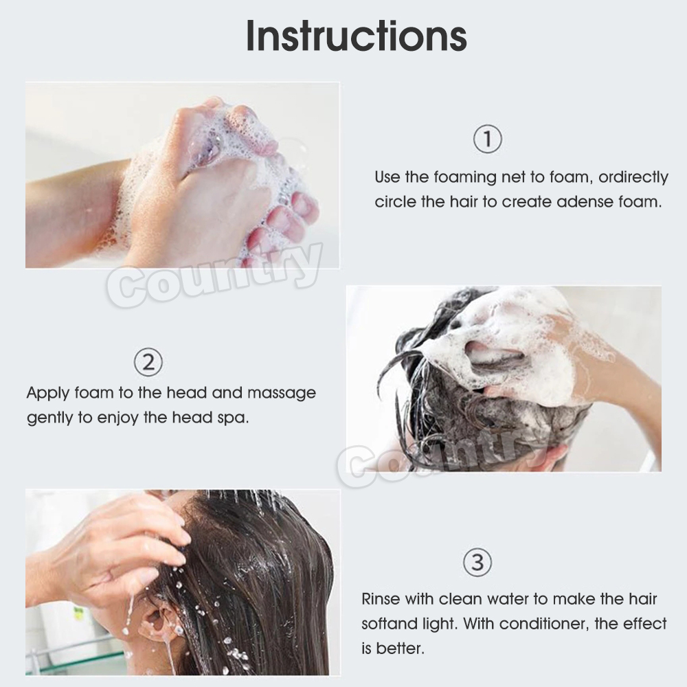Hair Darkening Shampoo Bar Natural Organic Conditioner And Repair